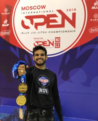 Patrick Almeida at the IBJJF Moscow International Open 2018